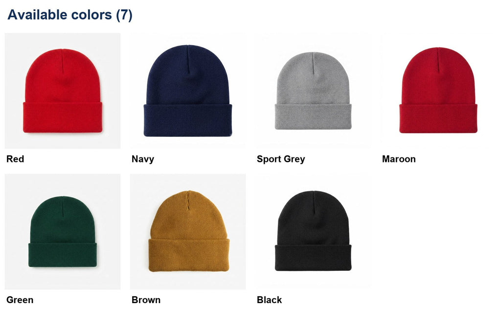 Only Golf Embroidered Beanie - Available Colors