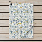 Big Apple Golf Towel - Laid Flat
