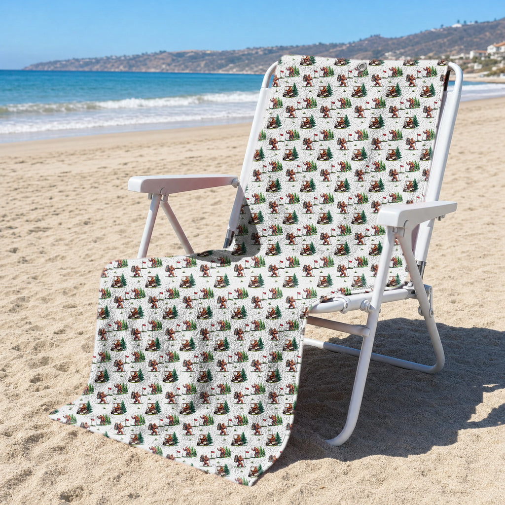 Bigfoot Full-Size Towel & Car Seat Cover - On a Beach Chair