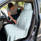 Bigfoot Golf Full-Size Towel & Car Seat Cover - In the Car