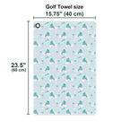 Bigfoot Golf Golf Towel - Size Chart