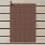 Billable Hours Golf Towel - Laid Flat