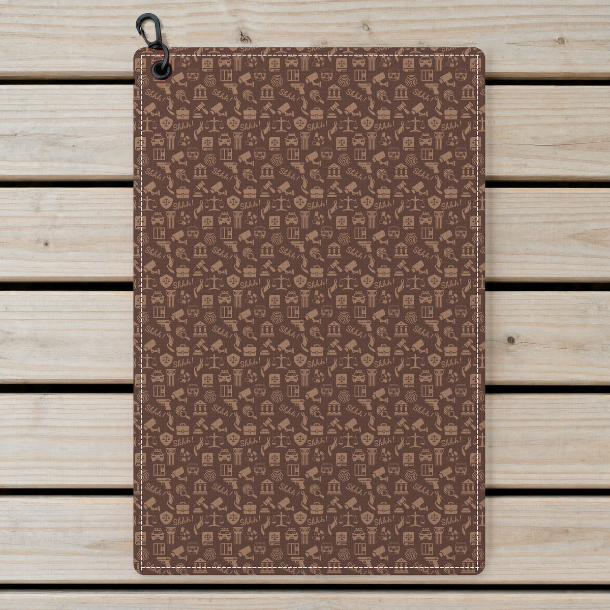 Billable Hours Golf Towel - Laid Flat