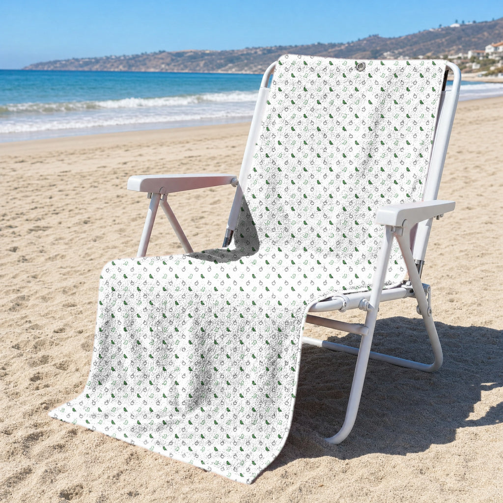 Birdie Energy Full-Size Towel & Car Seat Cover - On a Beach Chair