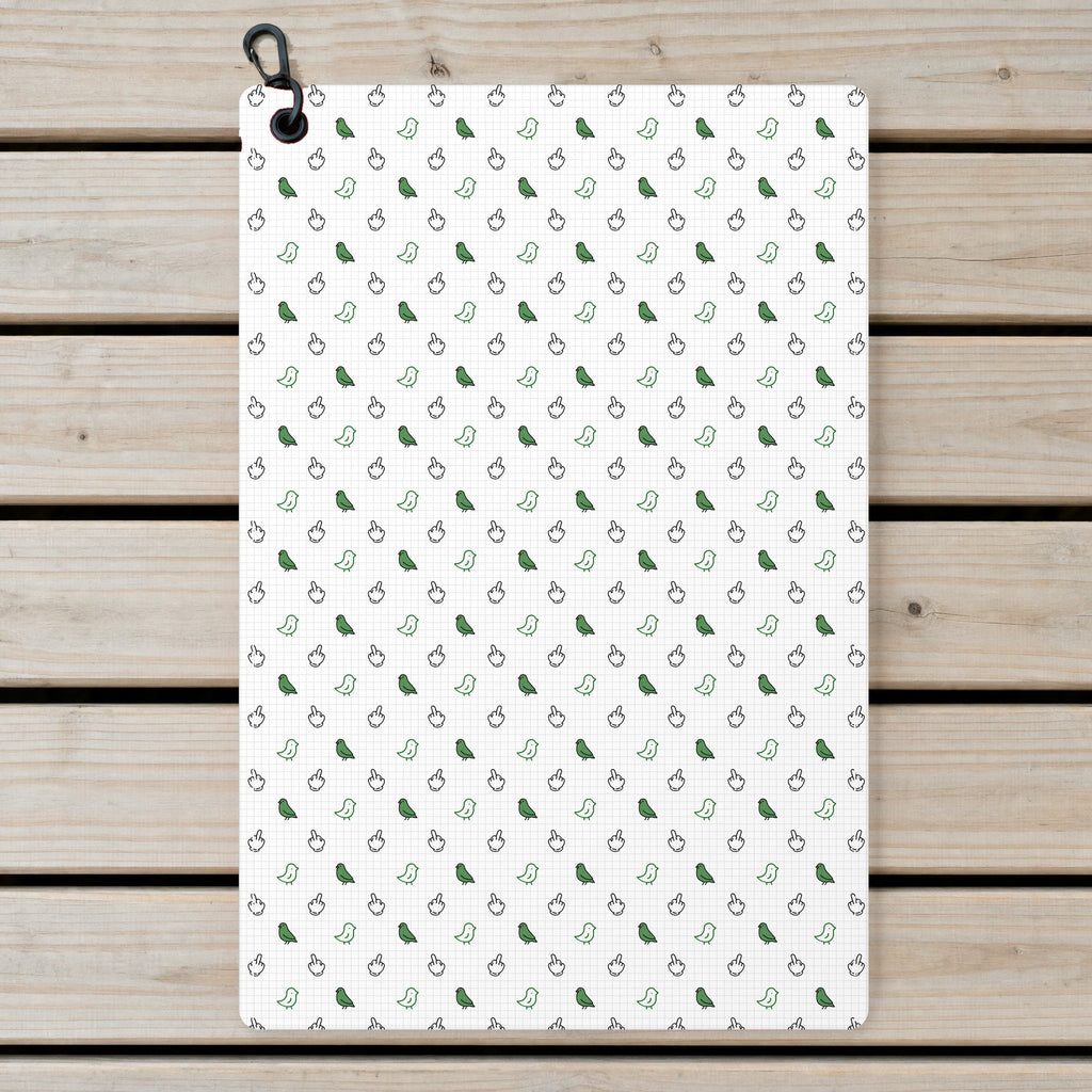 Birdie Energy Golf Towel - Laid Flat