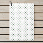 Birdie Energy Golf Towel - Laid Flat