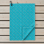 Boats and Hoes Golf Towel - Laid Flat
