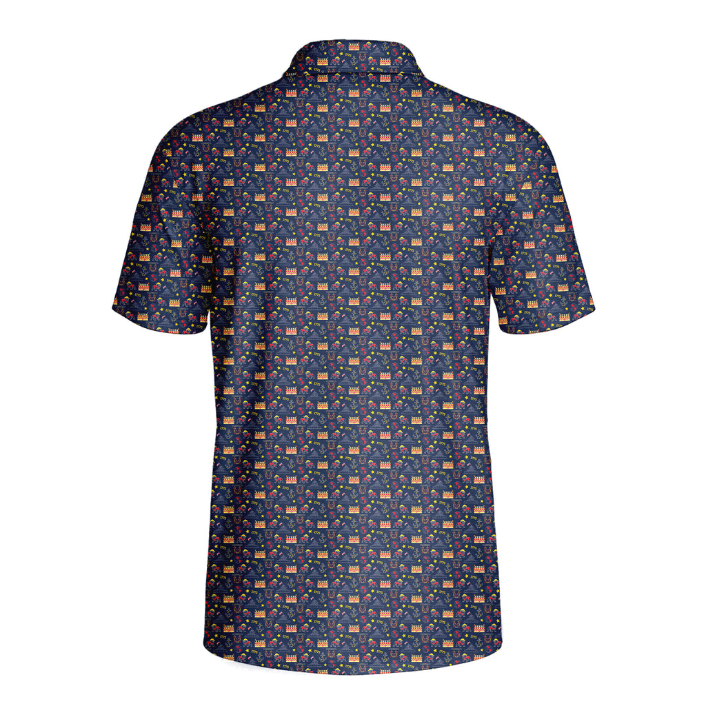 BullDog - Thỉ quân lục chiến Polo Shirt For Men - Back