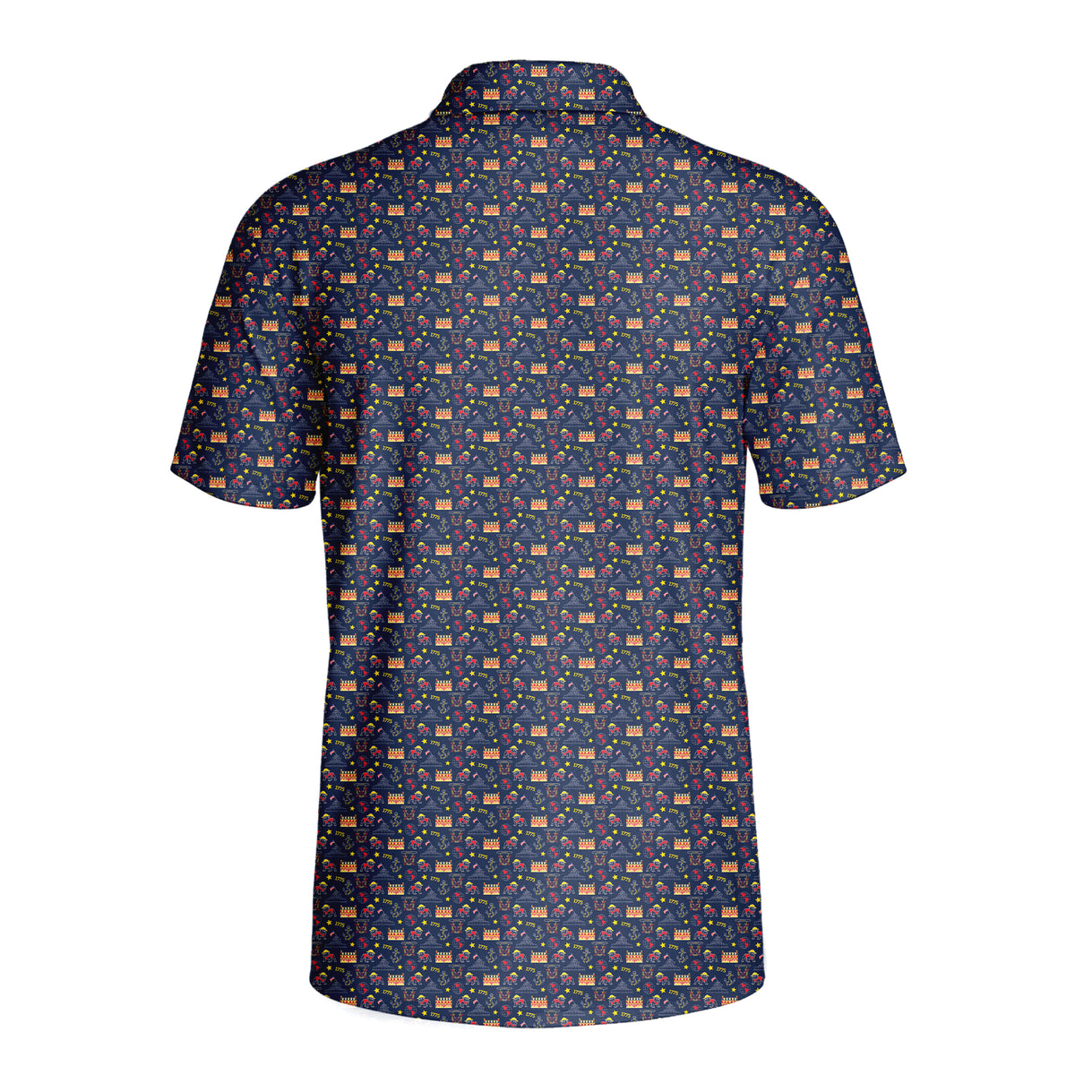BullDog - Thỉ quân lục chiến Polo Shirt For Men - Back