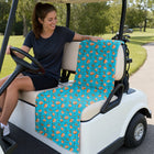 Buns Full-Size Towel & Car Seat Cover - On a Golf Cart Seat