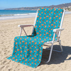 Buns Full-Size Towel & Car Seat Cover - On a Beach Chair