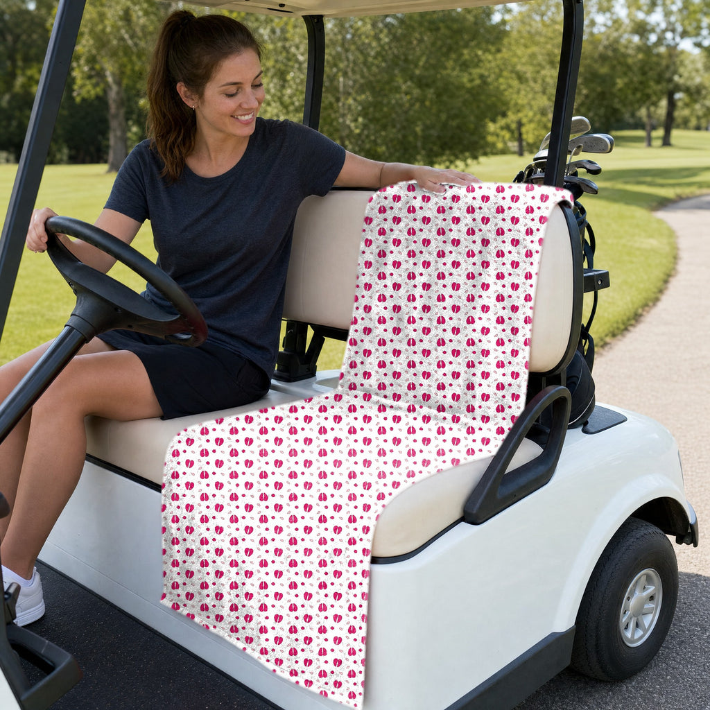 Camel Toe Full-Size Towel & Car Seat Cover - On a Golf Cart Seat