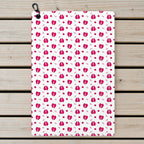 Camel Toe Golf Towel - Laid Flat