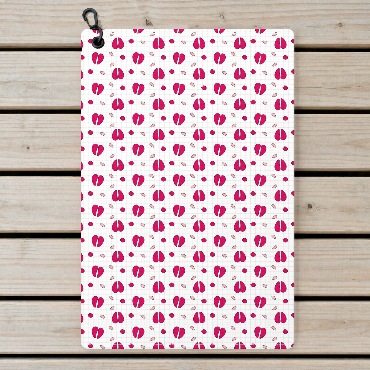 Camel Toe Golf Towel - Laid Flat