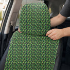 Camouflage Full-Size Towel & Car Seat Cover - Headrest Pocket