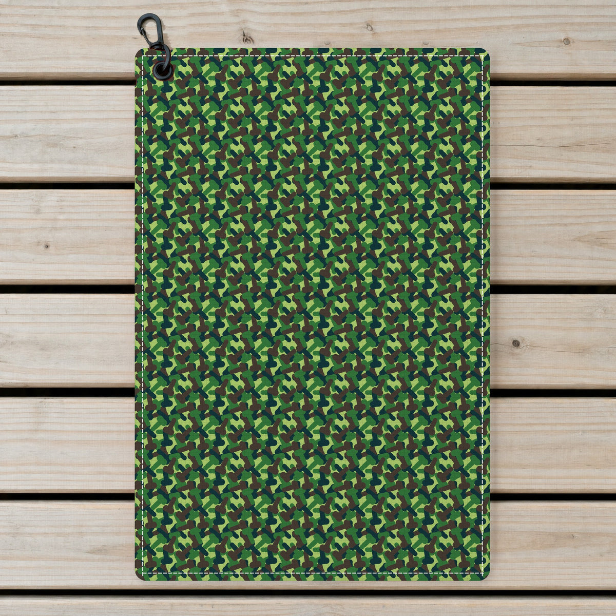 Camouflage Golf Towel - Laid Flat