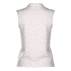 Canada Spatter Women Sleeveless Polo Shirt - 3