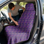 Carnival Glow Full-Size Towel & Car Seat Cover - In the Car