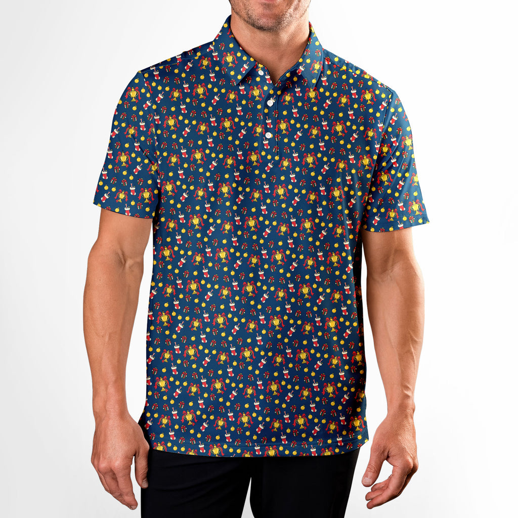 Champion Complex Polo Shirt For Men - Model Front