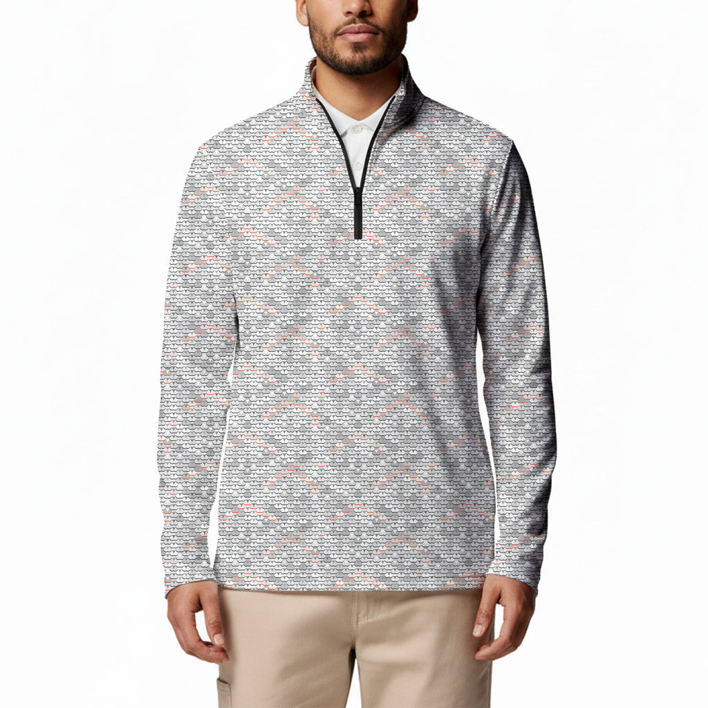 Cheeky Shingle Half Zip Pullover - 5