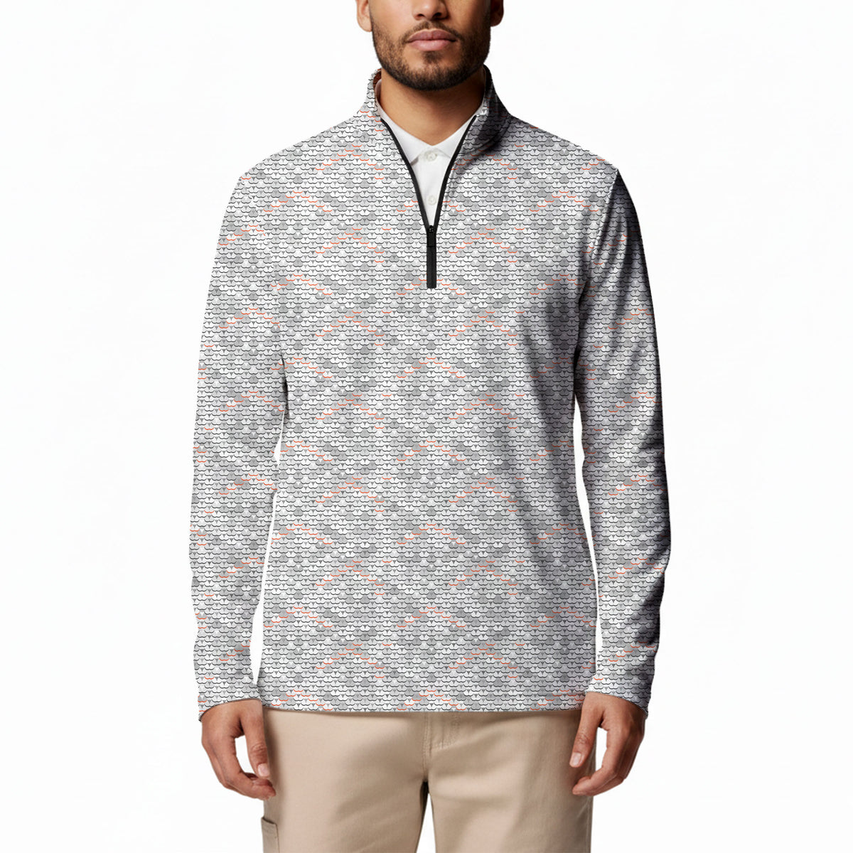 Cheeky Shingle Half Zip Pullover - 5