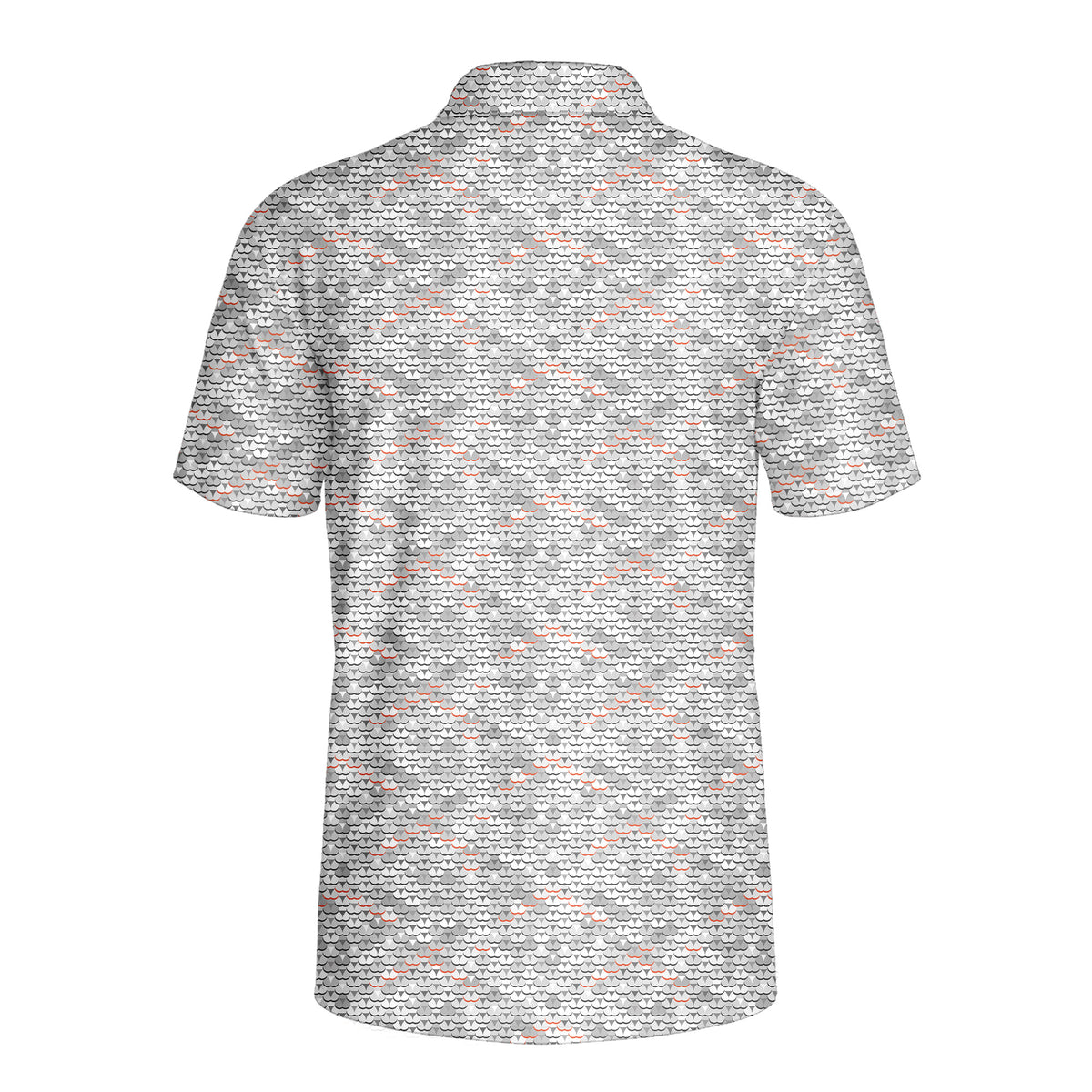 Cheeky Shingle Polo Shirt For Men - Back