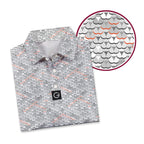 Cheeky Shingle Polo Shirt For Men - Detail Close-up