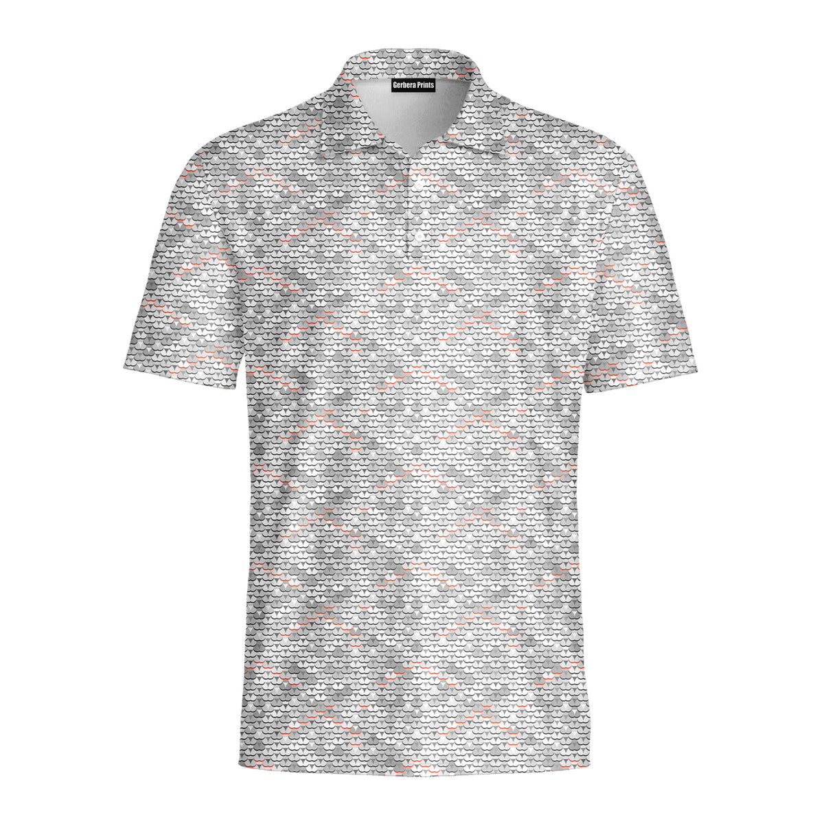 Cheeky Shingle Polo Shirt For Men - Front