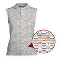 Cheeky Shingle Women Sleeveless Polo Shirt - 1
