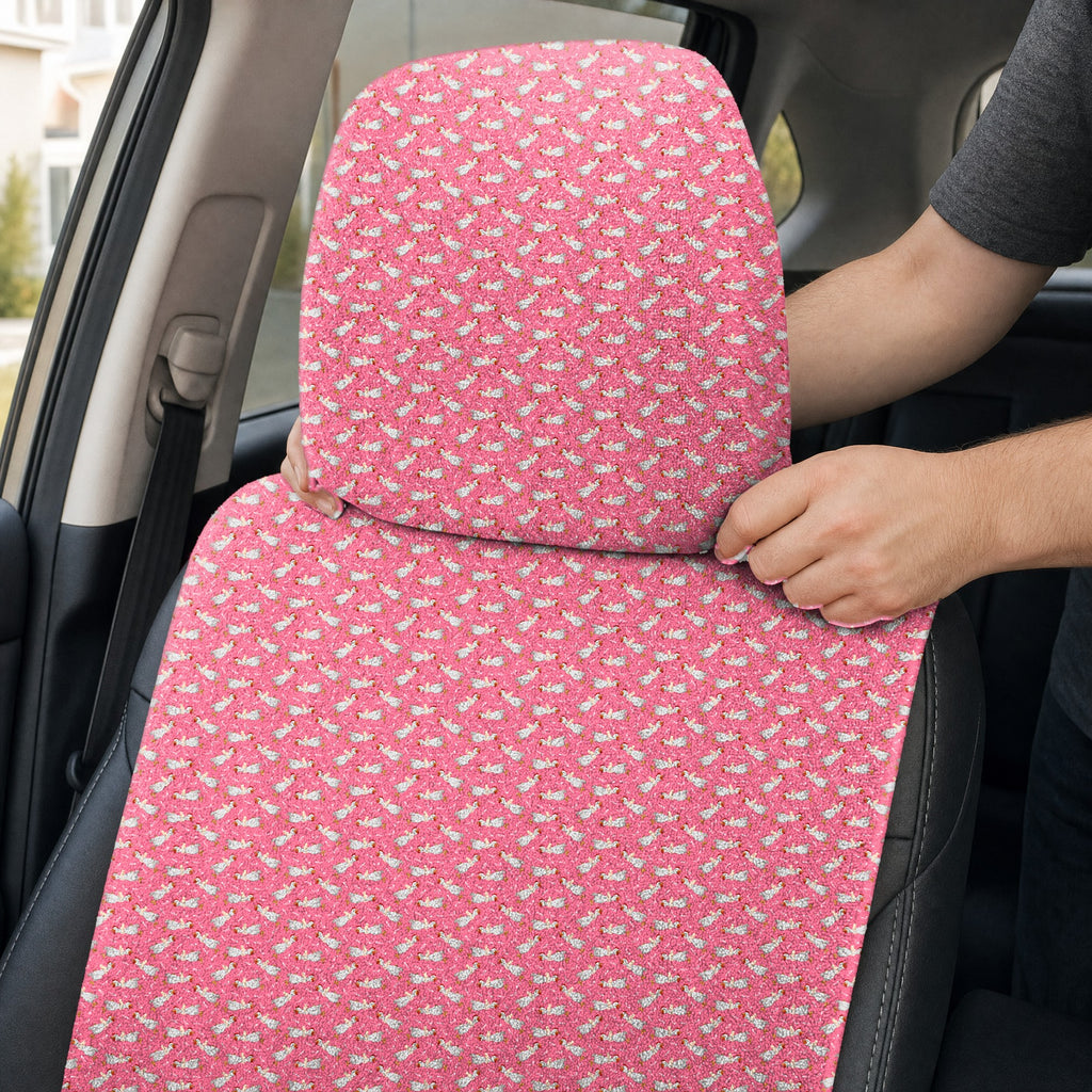 Choking The Chicken Full-Size Towel & Car Seat Cover - Headrest Pocket