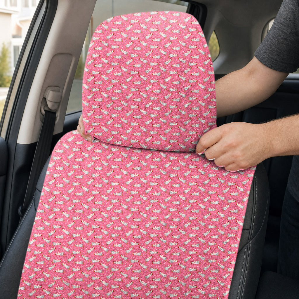 Choking The Chicken Full-Size Towel & Car Seat Cover - Headrest Pocket