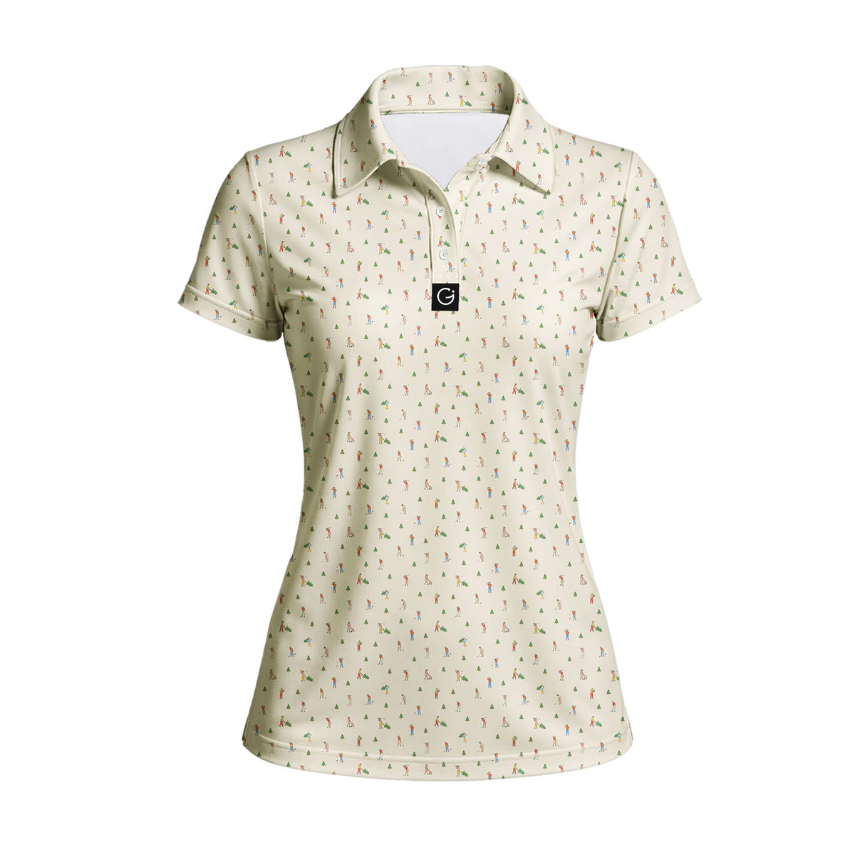 Christmas on the Course Polo Shirt For Women - 2