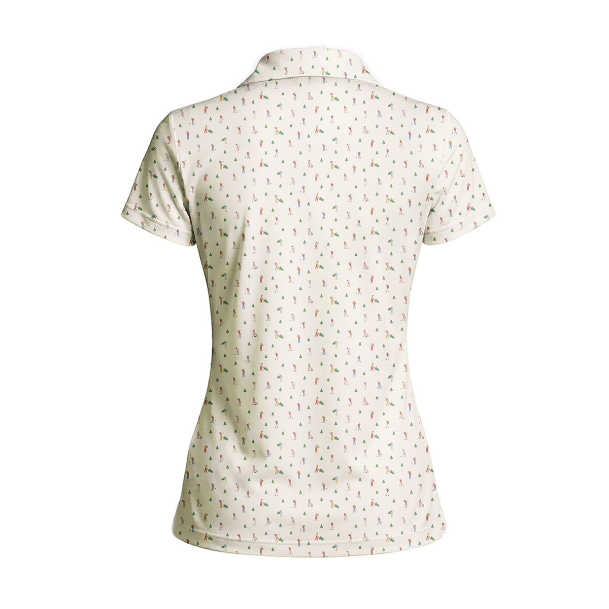 Christmas on the Course Polo Shirt For Women - 3