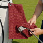 Cigarette Butts Golf Towel - Cleaning a Club