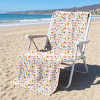 Circus All The Fun Of Fare Full-Size Towel & Car Seat Cover - On a Beach Chair
