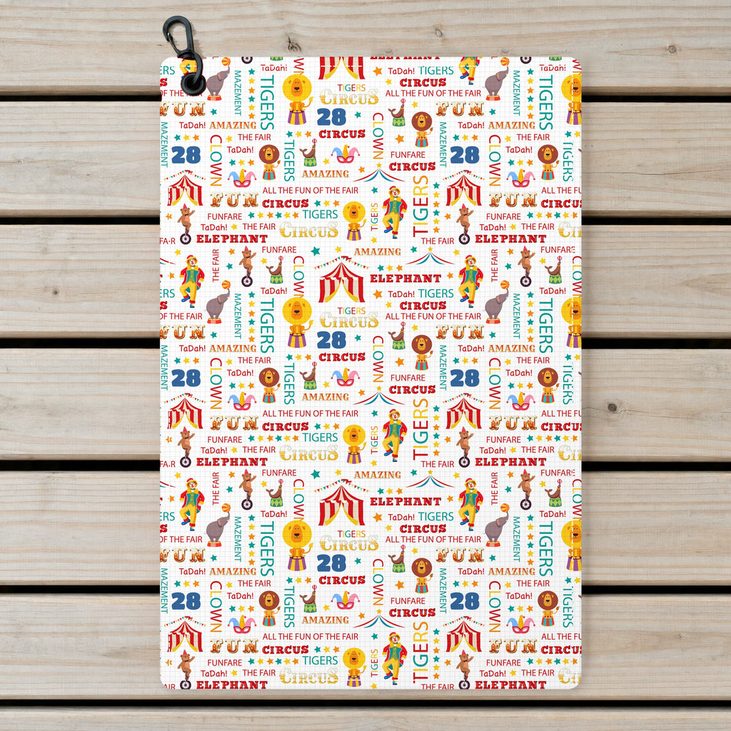Circus All The Fun Of Fare Golf Towel - Laid Flat