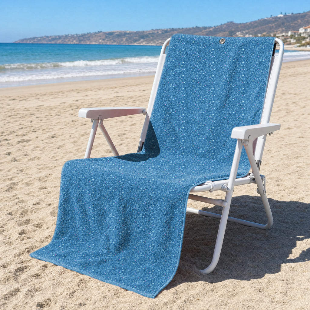 Code Blue Full-Size Towel & Car Seat Cover - On a Beach Chair