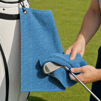 Code Blue Golf Towel - Cleaning a Club