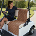 Cute Booty Full-Size Towel & Car Seat Cover - On a Golf Cart Seat