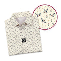 Dawn Flight Pond Polo Shirt For Men - Detail Close-up