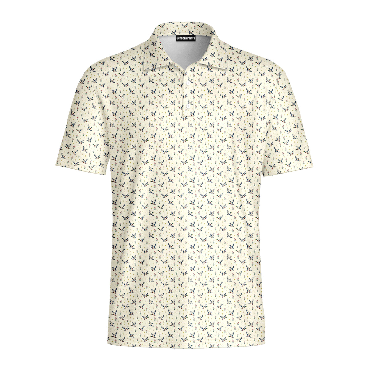 Dawn Flight Pond Polo Shirt For Men - Front