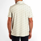 Dawn Flight Pond Polo Shirt For Men - Model Back