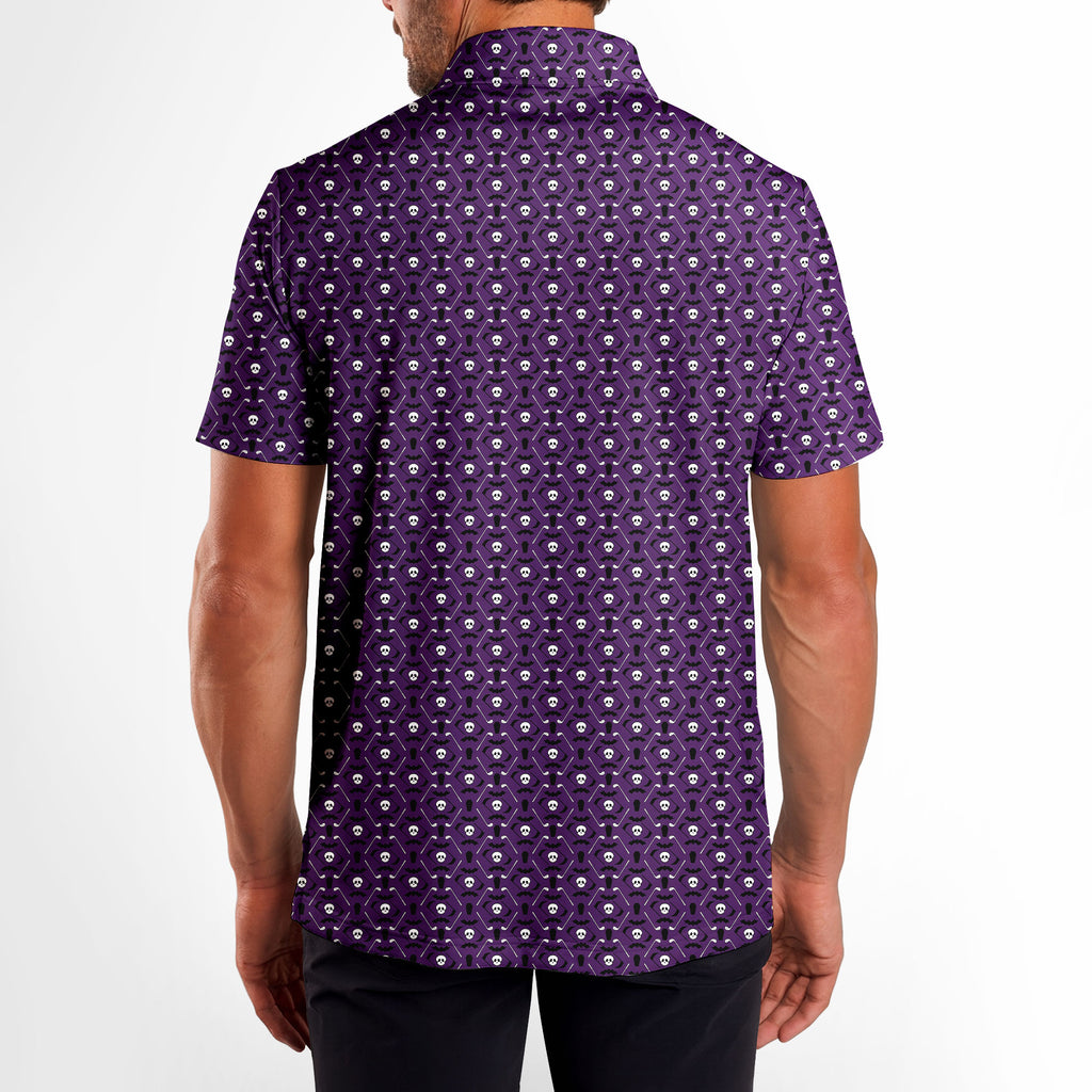 Dead on Par Polo Shirt For Men - Model Back