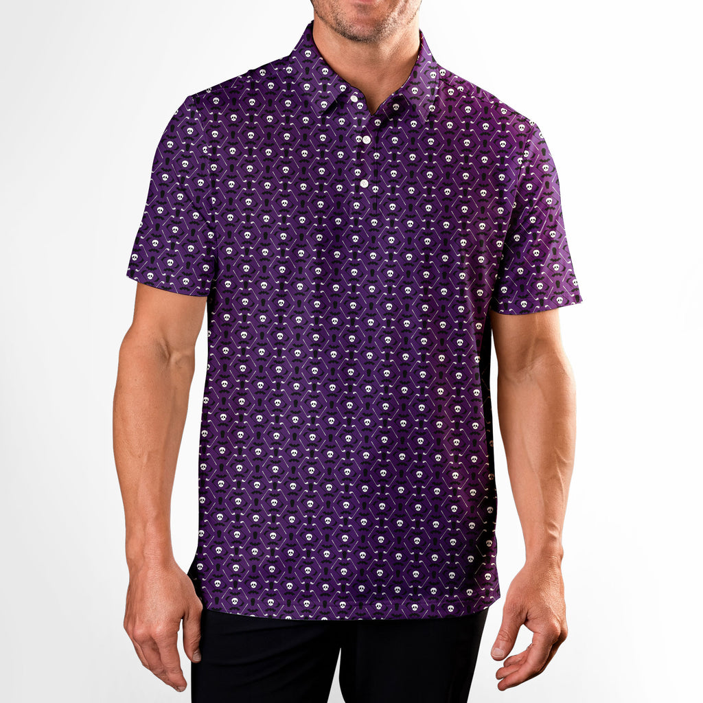 Dead on Par Polo Shirt For Men - Model Front