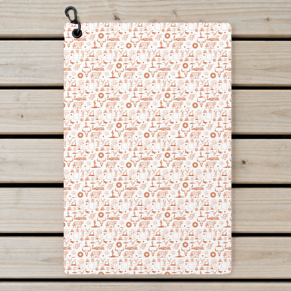 Desert Born Golf Towel - Laid Flat