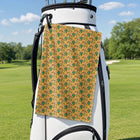 Desert Refreshments Golf Towel - Hanging on a Golf Bag