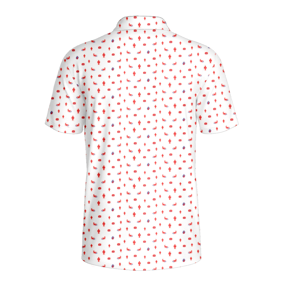 Desert Sting Polo Shirt For Men - Back