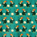 Toucan Tee Time Kids Dress - Detail Close-up