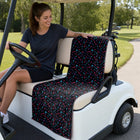 Dings Golf Full-Size Towel & Car Seat Cover - On a Golf Cart Seat