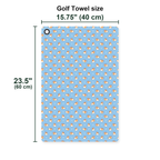 Doggy Style Golf Towel - Size Chart